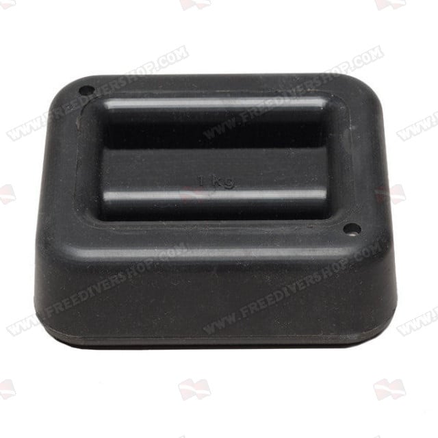 1 kg / 2.2 lbs Rubber Coated Belt Weight