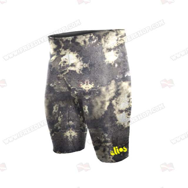 Elios 3D Brown Hydro Camouflage Bermuda Pants