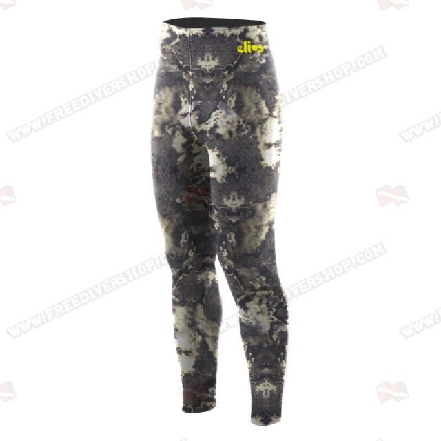 Elios 3D Brown Hydro Camouflage High Waist Pants