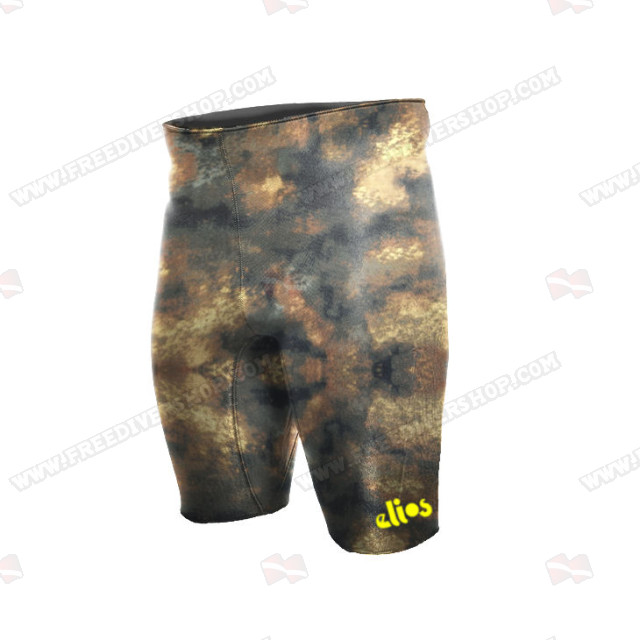 Elios Hyperstretch Beige Camouflage Bermuda Pants
