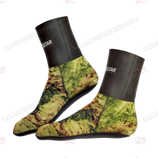 Abysstar Watertight Camo Dive Socks