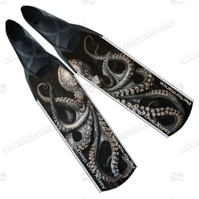 Deep Dive Xtasy Grey Octopus Power Fins