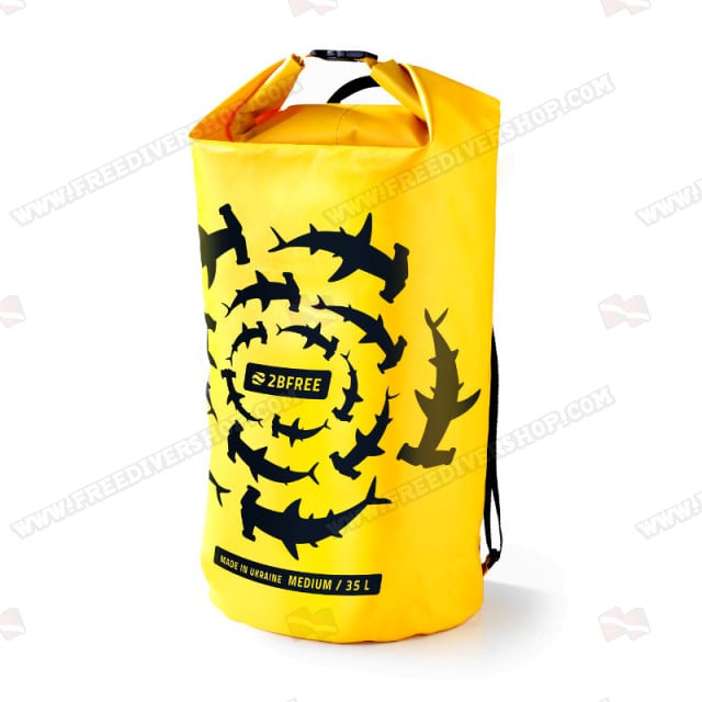 2BFREE 35L Yellow Hammerhead Dry Bag