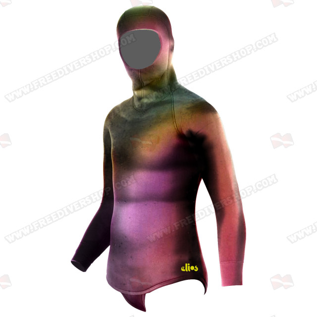 Elios Aurora Coral Reef Superskin Competitor Hoodie Jacket