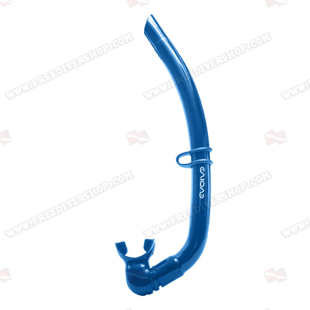 Evolve Air Blue Flexible Silicone Snorkel