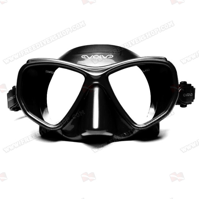 Evolve Ascent Black Ergonomic Freediving Mask