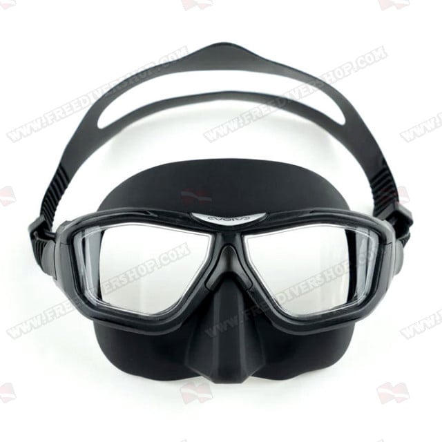Evolve Descent Black Freediving Mask