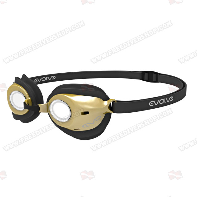 Evolve Deep FREEQ v2 Gold Self Equalizing Goggles