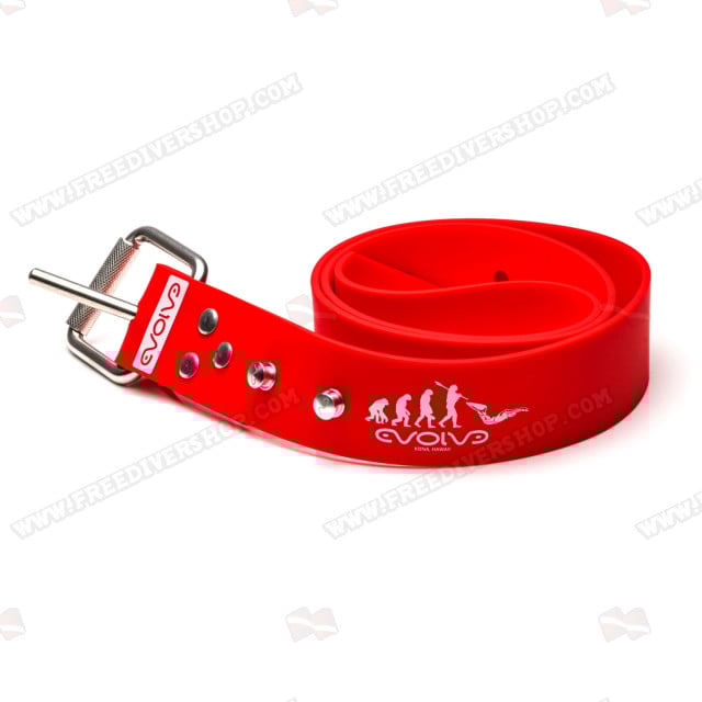 Evolve Firey Red Summer Silicone Weight Belt