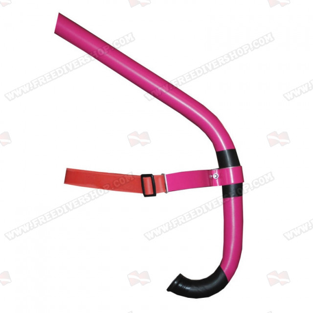 Frontal Swimming Snorkel - Pink Spark