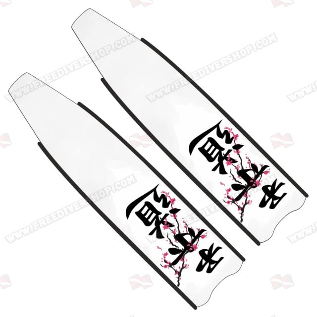 Iceberg Cherry Blossom Freediving Blades