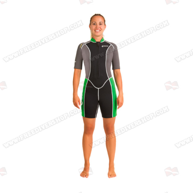 Abysstar Surf Woman 2.5MM Shorty Wetsuit