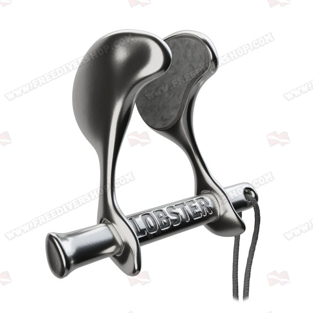Lobster Silver Ergonomic Nose Clip