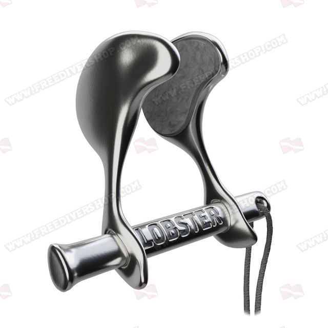 Lobster Silver Ergonomic Nose Clip