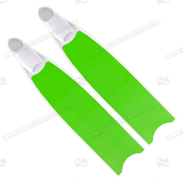 Leaderfins Neon Green Ice Fins