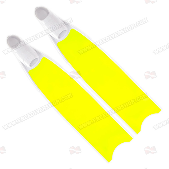 Leaderfins Neon Yellow Ice Fins