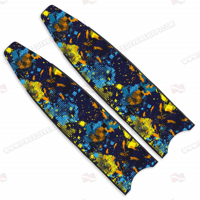 Leaderfins Mosaic Camouflage Blades - Limited Edition