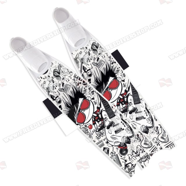 Leaderfins Rock Doodle Fins - Limited Edition