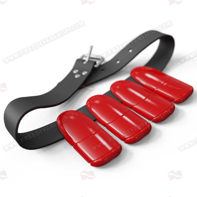 Lobster Freediving Weight Belt Set - Red