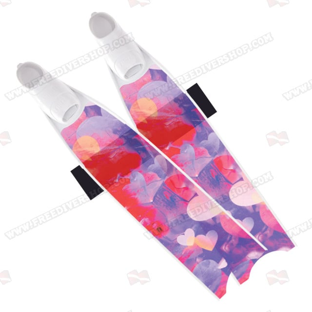 Leaderfins Neon Love Fins - Limited Edition