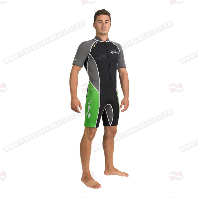 Abysstar Surf Man 2.5MM Shorty Wetsuit