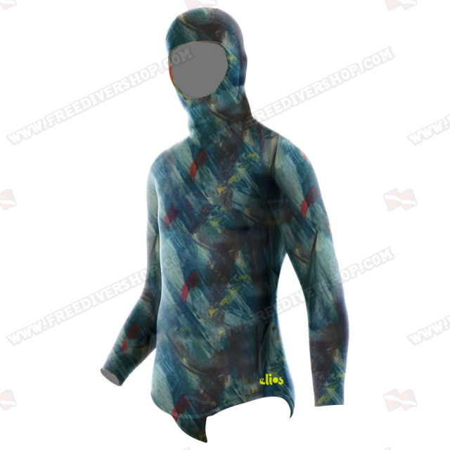 Elios Smoothskin Benthos Camouflage - Tailor Made Hoodie Jacket