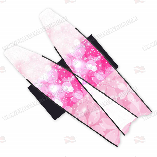 Leaderfins Neon Flower Blades - Limited Edition