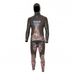Divein Combo Brown Camouflage Wetsuit