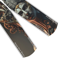Deep Dive Xtasy Grey Medusa Performance Carbon Blades