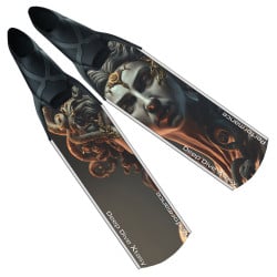 Deep Dive Xtasy Grey Medusa Performance Carbon Fins