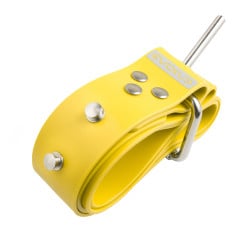 EVO Apnea Blazing Yellow Silicone Weight Belt