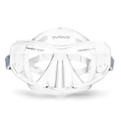 Evolve Ascent White Ergonomic Freediving Mask