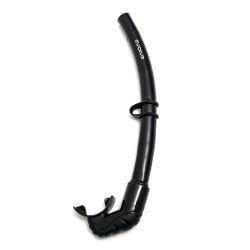 Evolve Ascent Black Flexible Silicone Snorkel