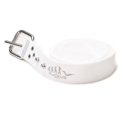 Evolve Pure White Summer Silicone Weight Belt