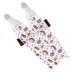 Leaderfins Neon Girl Power Fins