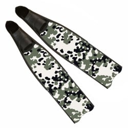 Iceberg Winter Camo Freediving Fins