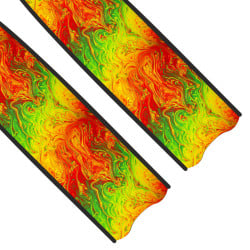 Iceberg Acid Camo Freediving Blades