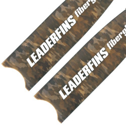 Leaderfins Green Camouflage Fin Blades