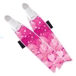 Leaderfins Neon Flower Fins - Limited Edition