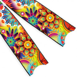 Leaderfins Neon Psychedelic Blades - Limited Edition