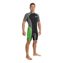 Abysstar Surf Man 2.5MM Shorty Wetsuit