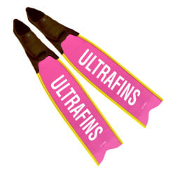 Ultrafins Pink Power Fins Feat. Cetma Foot Pockets