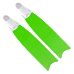 Leaderfins Neon Green Ice Fins
