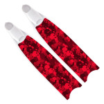 Leaderfins Red Skull Fins - Limited Edition