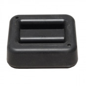1 kg / 2.2 lbs Black Rubber Coated Belt Weight