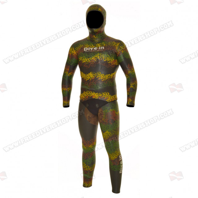 Freediver Shop  Divein Lissico Smoothskin Camouflage - Tailor Made Wetsuit