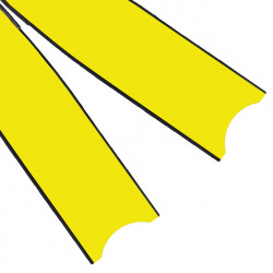 Leaderfins Pastel Yellow Blades - Limited Edition