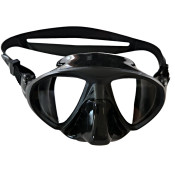 Leaderfins Black L-2 Frameless Mask
