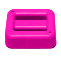1 kg / 2.2 lbs Pink Rubber Coated Belt Weight