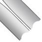 Leaderfins Silver Mirror Blades - Limited Edition
